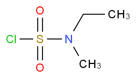 Ethyl(methyl)sulfamoyl chloride_分子结构_CAS_35856-61-2)