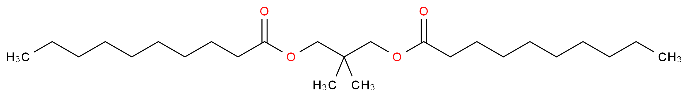 NEOPENTYL GLYCOL DICAPRATE_分子结构_CAS_27841-06-1)