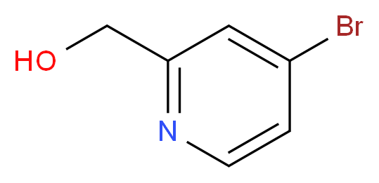 (4-bromopyridin-2-yl)methanol_分子结构_CAS_131747-45-0