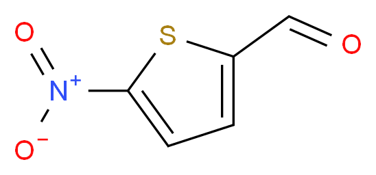 5-nitrothiophene-2-carbaldehyde_分子结构_CAS_4521-33-9)