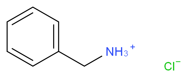 phenylmethanaminium chloride_分子结构_CAS_3287-99-8