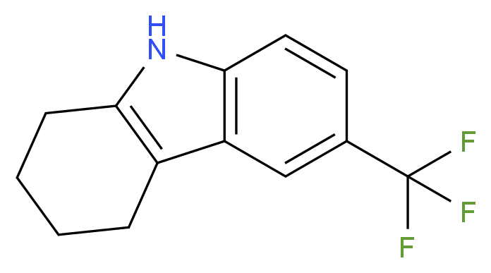 3-(trifluoromethyl)-6,7,8,9-tetrahydro-5h-carbazole_分子结构_CAS_2805-84-7)