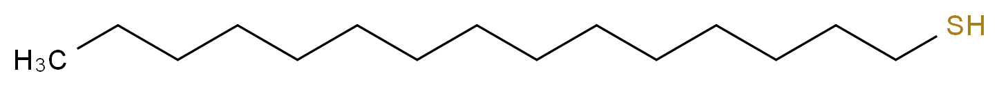 pentadecane-1-thiol_分子结构_CAS_25276-70-4