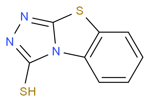 Benzo[4,5]thiazolo[2,3-c][1,2,4]triazole-3-thiol_分子结构_CAS_)