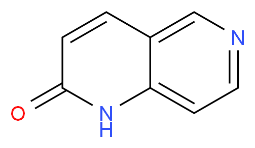 1,6-萘啶-2(1H)-酮_分子结构_CAS_23616-29-7)