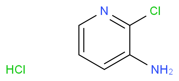 2-chloropyridin-3-amine hydrochloride_分子结构_CAS_94770-75-9