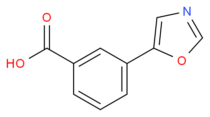 3-(Oxazol-5-yl)benzoic acid_分子结构_CAS_252928-82-8)