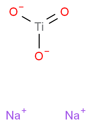 SODIUM TITANATE_分子结构_CAS_12034-36-5)