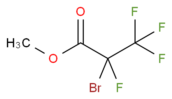 Methyl 2-bromo-2,3,3,3-tetrafluoropropionate_分子结构_CAS_378-67-6)