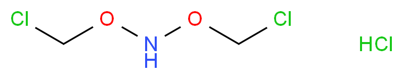 bis(chloromethoxy)amine hydrochloride_分子结构_CAS_821-48-7