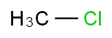 CAS_74-87-3 molecular structure