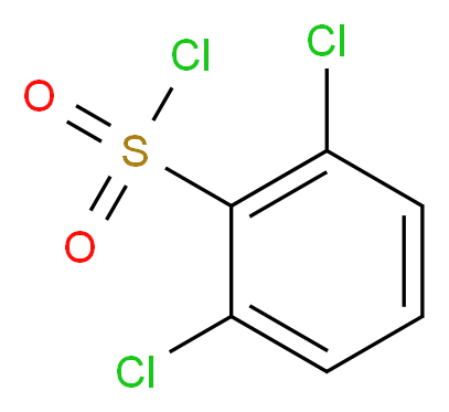 2,6-二氯苯磺酰氯_分子结构_CAS_6579-54-0)