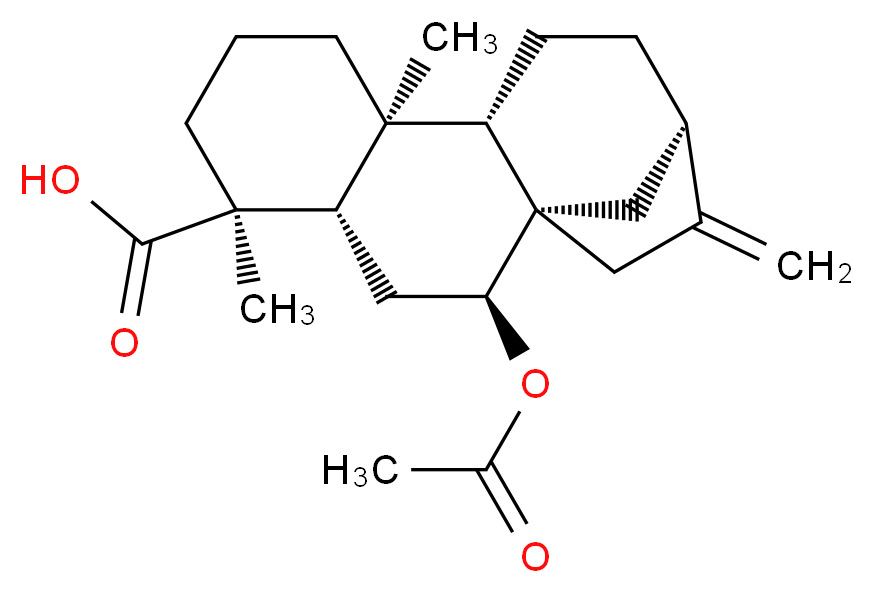 Acetylsventenic acid_分子结构_CAS_126737-42-6)