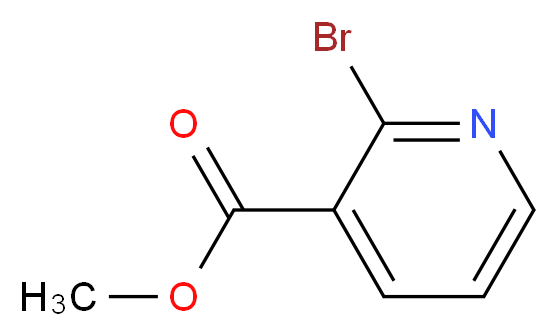 2-BROMO-3-PYRIDINECARBOXYLIC ACID METHYL ESTER_分子结构_CAS_52718-95-3)