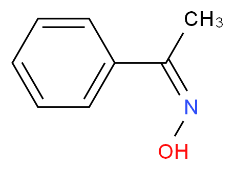 1-Phenyl-1-ethanone oxime_分子结构_CAS_613-91-2)