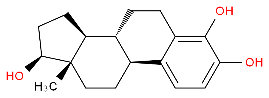 (1S,10R,11S,14S,15S)-15-methyltetracyclo[8.7.0.0<sup>2</sup>,<sup>7</sup>.0<sup>1</sup><sup>1</sup>,<sup>1</sup><sup>5</sup>]heptadeca-2,4,6-triene-5,6,14-triol_分子结构_CAS_5976-61-4