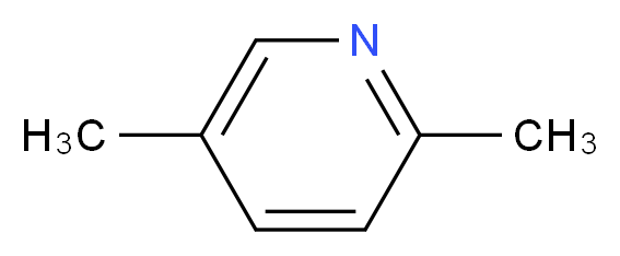 2,5-二甲基吡啶_分子结构_CAS_589-93-5)