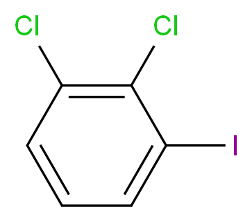 1,2-二氯-3-碘苯_分子结构_CAS_2401-21-0)