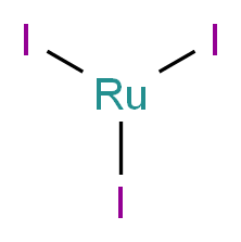 triiodoruthenium_分子结构_CAS_13896-65-6