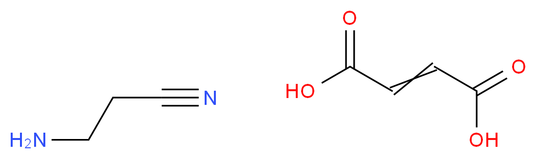 3-AMINOPROPIONITRILE FUMARATE_分子结构_CAS_2079-89-2)