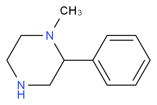 1-methyl-2-phenylpiperazine_分子结构_CAS_5271-28-3