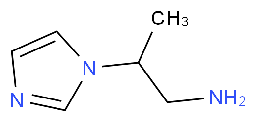 2-(1H-imidazol-1-yl)-1-propanamine_分子结构_CAS_900717-84-2)