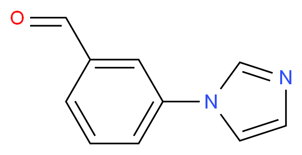 3-(1H-Imidazol-1-yl)benzaldehyde_分子结构_CAS_127404-22-2)