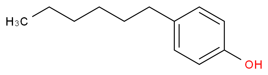 4-Hexylphenol_分子结构_CAS_2446-69-7)