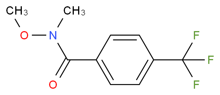 N-methoxy-N-methyl-4-(trifluoromethyl)benzenecarboxamide_分子结构_CAS_116332-61-7)