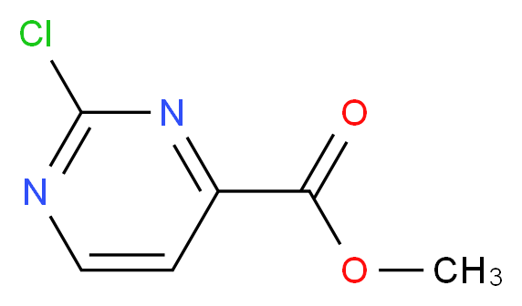 methyl 2-chloropyrimidine-4-carboxylate_分子结构_CAS_149849-94-5,287714-35-6