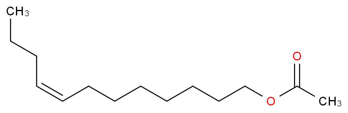 (8Z)-dodec-8-en-1-yl acetate_分子结构_CAS_28079-04-1