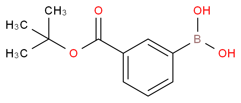 3-(t-Butoxycarbonyl)phenylboronic acid_分子结构_CAS_220210-56-0)