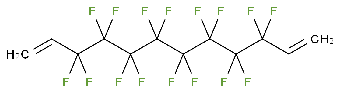 3,3,4,4,5,5,6,6,7,7,8,8,9,9,10,10-hexadecafluorododeca-1,11-diene_分子结构_CAS_35192-44-0