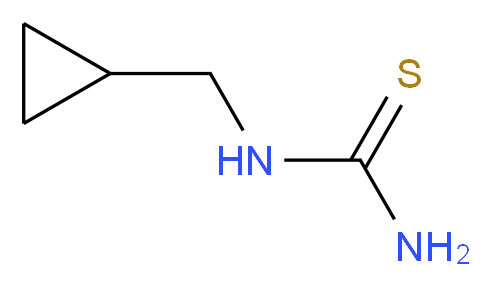 N-cyclopropylmethylthiourea_分子结构_CAS_618913-44-3)