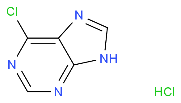 6-Chloropurine, HydrochlorideAlso see C379850_分子结构_CAS_88166-54-5)