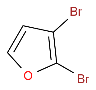 2,3-二溴呋喃_分子结构_CAS_30544-34-4)