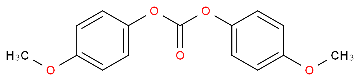 双(4-甲氧苯基)碳酸酯_分子结构_CAS_5676-71-1)
