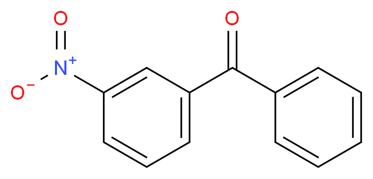 3-Nitrobenzophenone_分子结构_CAS_2243-80-3)