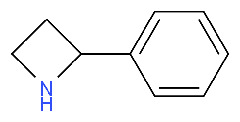 2-phenylazetidine_分子结构_CAS_22610-18-0