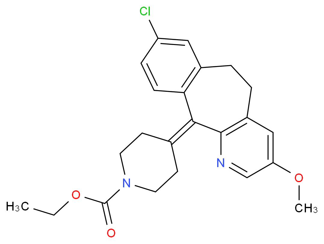 3-Methoxy Loratadine_分子结构_CAS_165739-73-1)