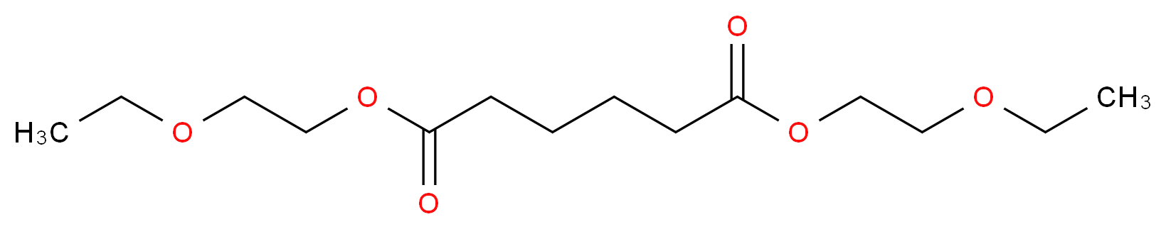 Bis(2-ethoxyethyl) adipate_分子结构_CAS_109-44-4)