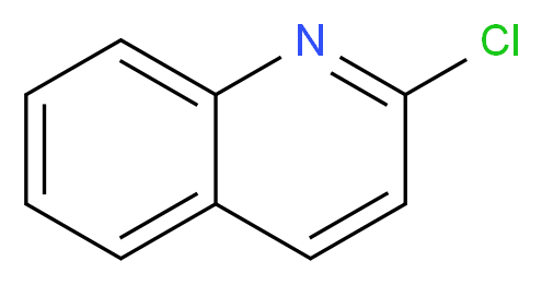 2-chloroquinoline_分子结构_CAS_612-62-4