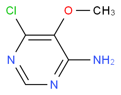4-Amino-6-chloro-5-methoxypyrimidine_分子结构_CAS_5018-41-7)