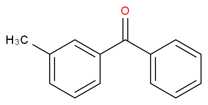 3-甲基二苯甲酮_分子结构_CAS_643-65-2)