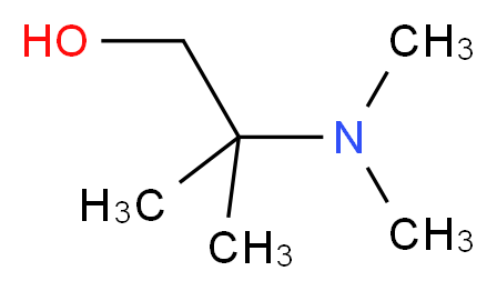 2-(dimethylamino)-2-methylpropan-1-ol_分子结构_CAS_7005-47-2