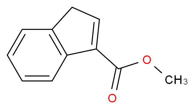 methyl 1H-indene-3-carboxylate_分子结构_CAS_39891-79-7