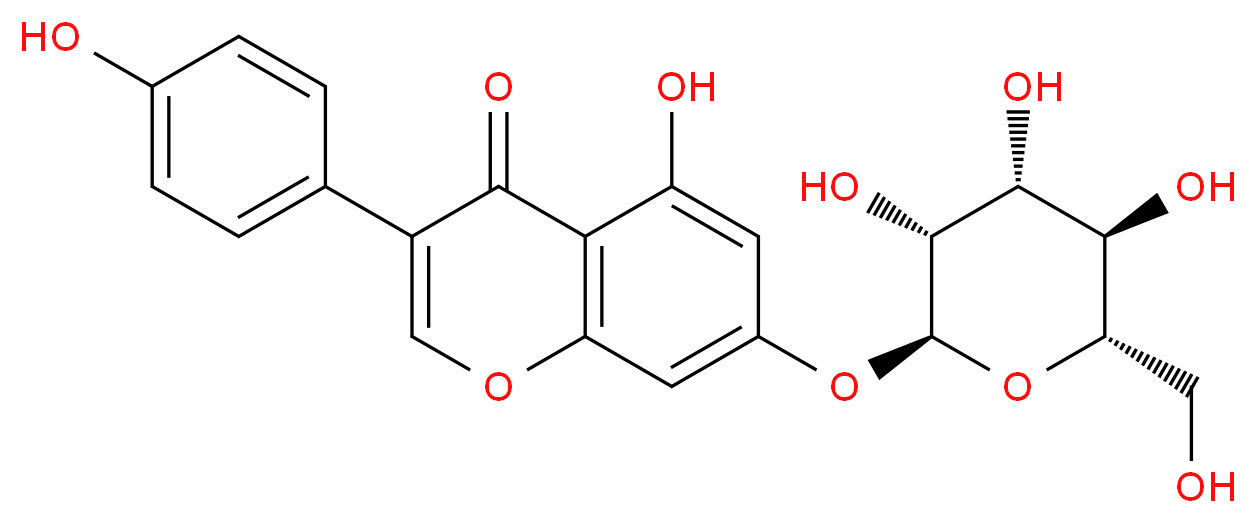 Genistin_分子结构_CAS_529-59-9)