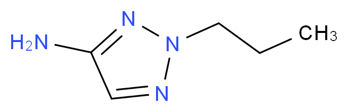2-propyl-2H-1,2,3-triazol-4-amine_分子结构_CAS_915922-91-7