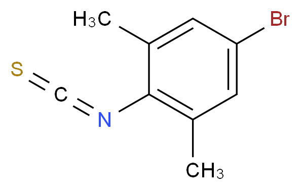 5-bromo-2-isothiocyanato-1,3-dimethylbenzene_分子结构_CAS_32265-82-0