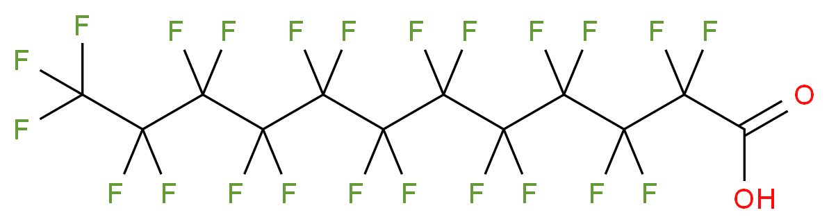 tricosafluorododecanoic acid_分子结构_CAS_307-55-1